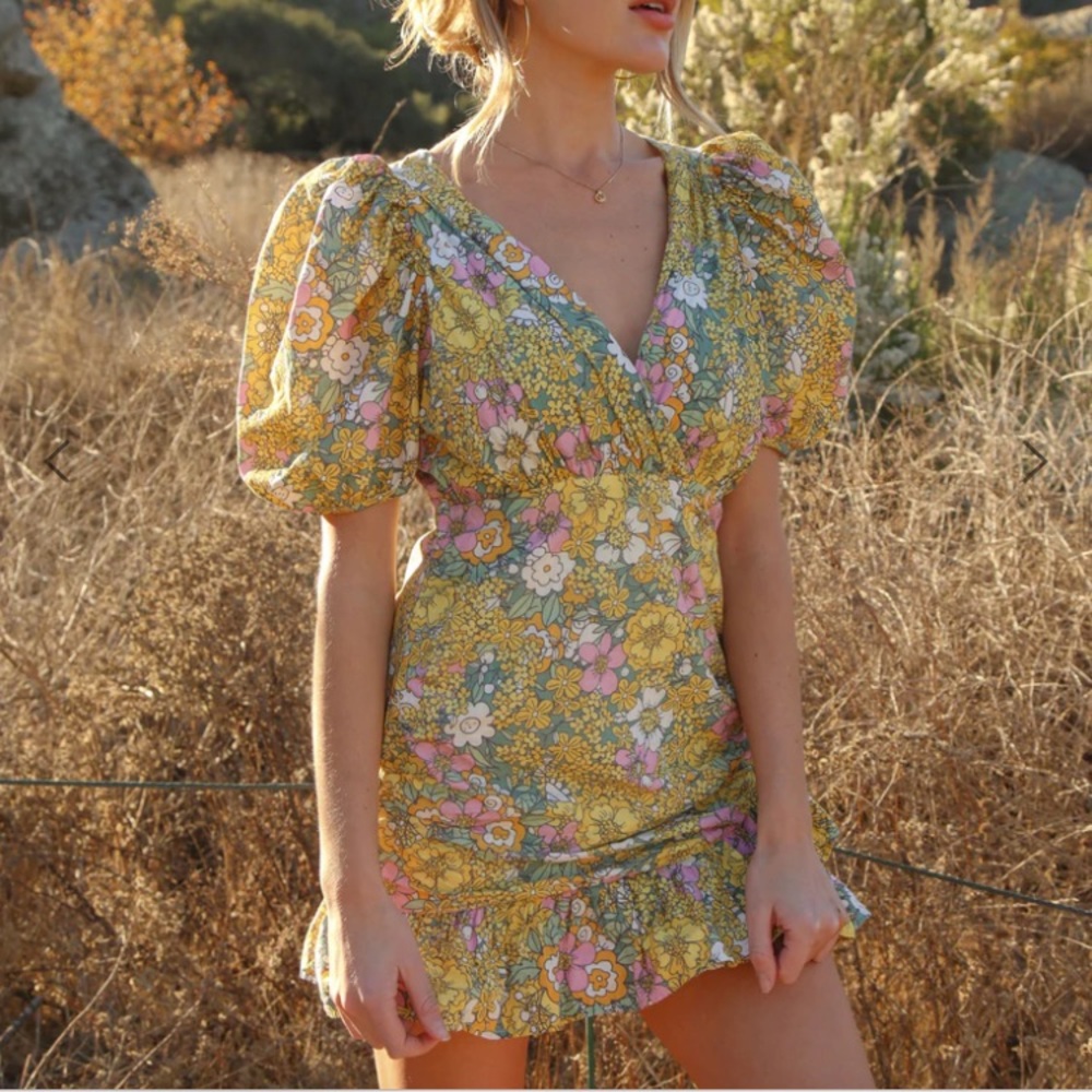 RAHI Petra Floral Mini Dress